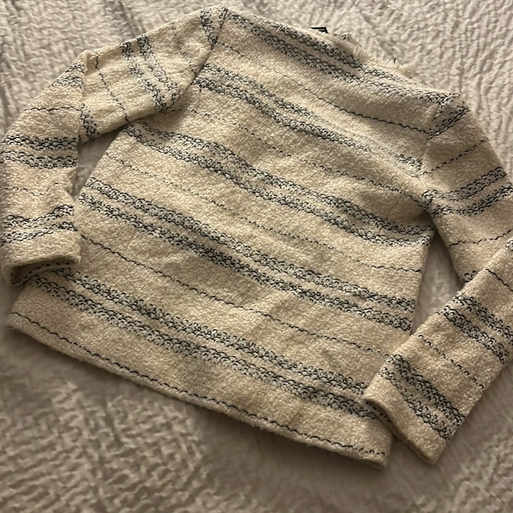 Express Draped Knit Slouchy Blazer NWT - Picture 7 of 8